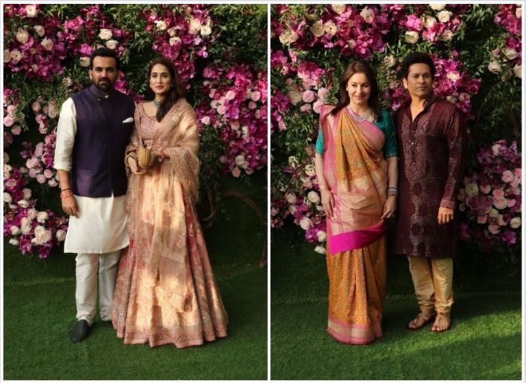 لقطة من حفل الزفاف