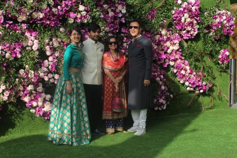 لقطة من حفل الزفاف