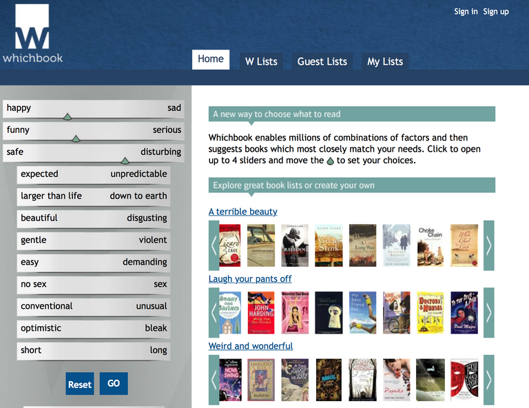 موقع "Whichbook" لمتابعة الإصدارات الجديدة