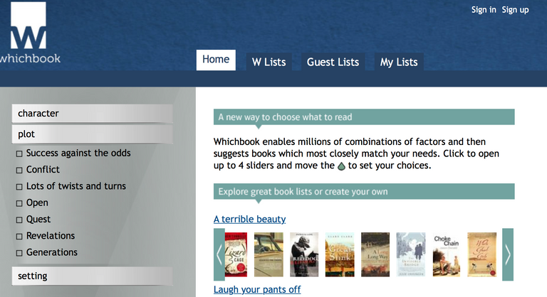 موقع "Whichbook" لمتابعة الإصدارات الجديدة