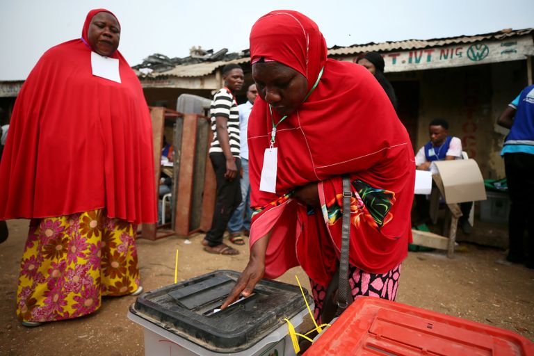 إقبال كثيف على انتخابات بعض حكام الولايات في نيجيريا- الفرنسية 