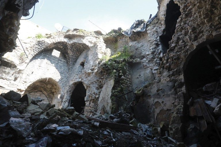  أسواق حلب القديمة تحاول النهوض من بين الأنقاض