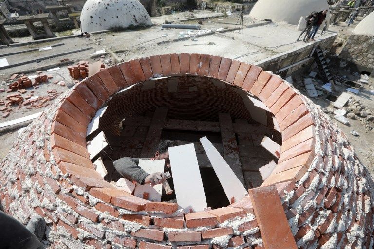  أسواق حلب القديمة تحاول النهوض من بين الأنقاض