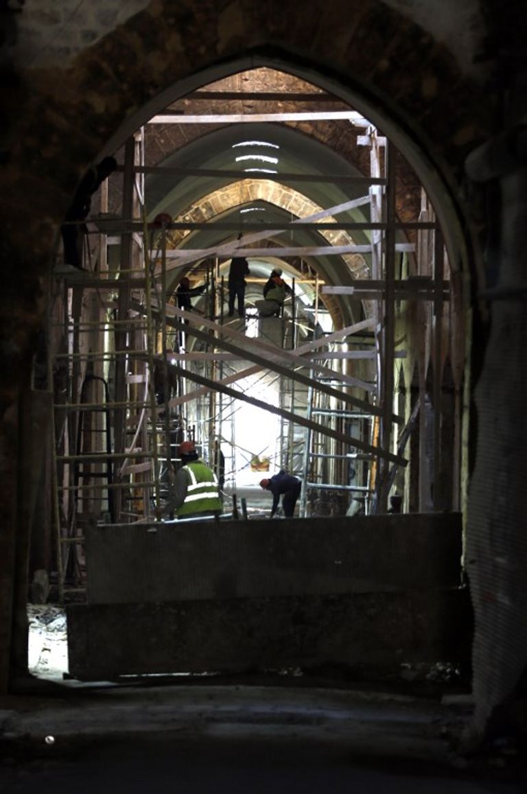  أسواق حلب القديمة تحاول النهوض من بين الأنقاض