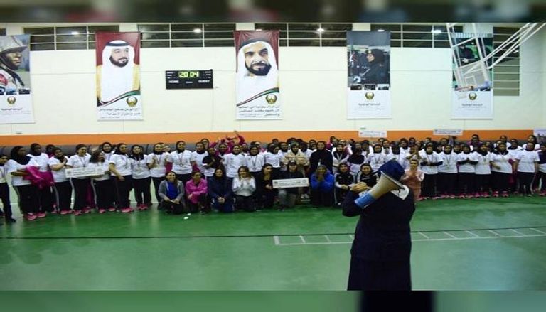 يوم رياضي بمدرسة خولة بنت الأزور للنساء العربيات 