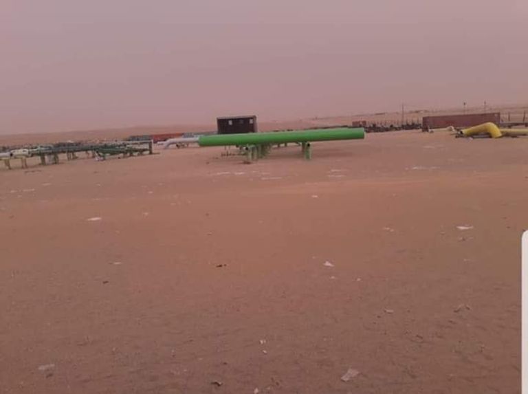 وقف العمل في حقول جاسي مسعود جنوب الجزائر