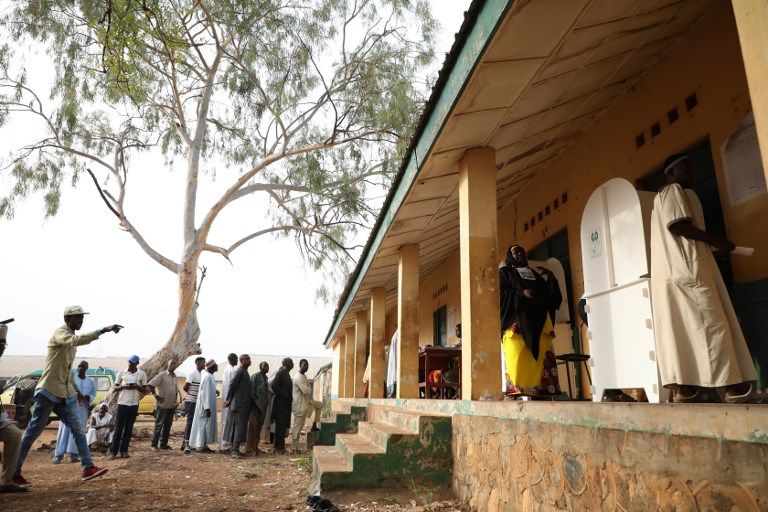 جانب من الانتخابات المحلية في نيجيريا