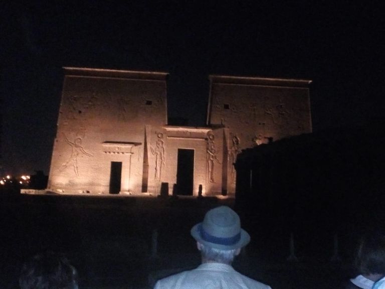 تطوير الخدمات بمعبد فيلة بأسوان - صورة أرشيفية