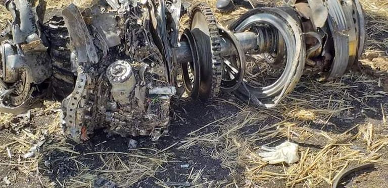 تواصل عمليات الإنقاذ في حادث الطائرة الإثيوبية المنكوبة