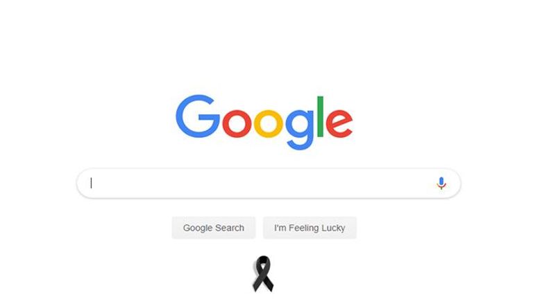 "جوجل" يتضامن مع ضحايا الطائرة الإثيوبية بـ"شارة حداد"