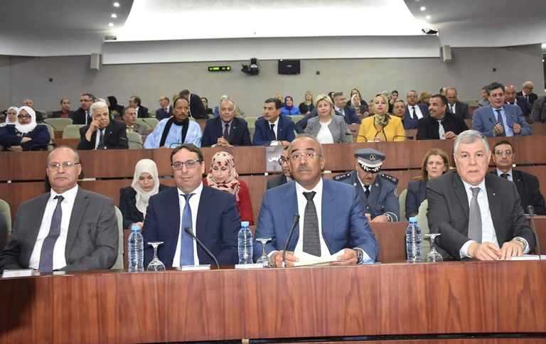 نور الدين بدوي في مقر البرلمان الجزائري نور الدين بدوي رئيس الوزراء الجزائري الجديد