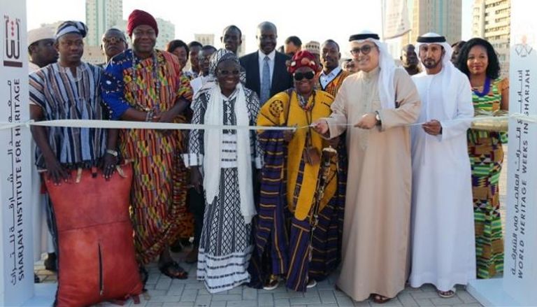 افتتاح فعاليات أسبوع التراث الغاني بالشارقة