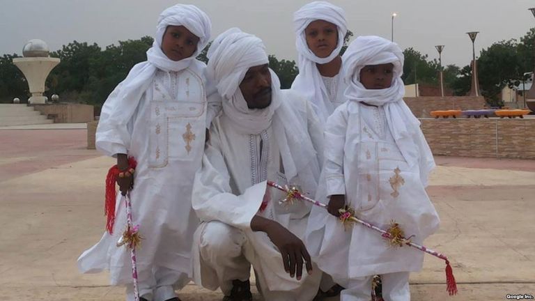 جانب من احتفالات لقبائل التبو الليبية 