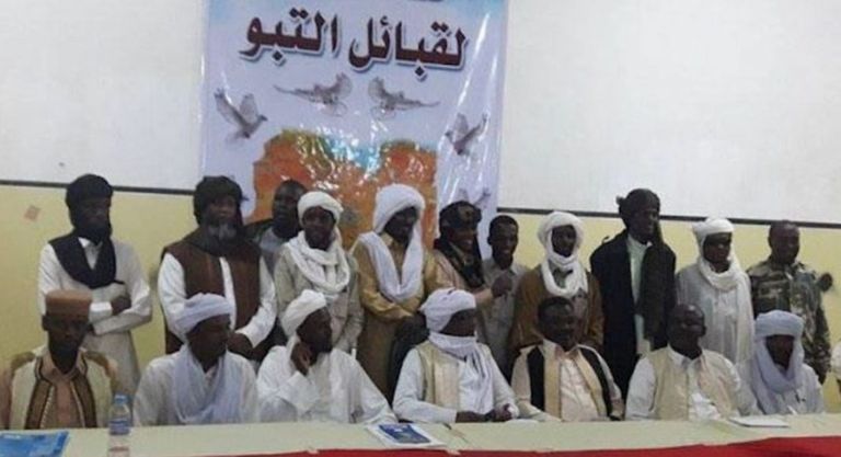 جانب من احتفالات لقبائل التبو الليبية 