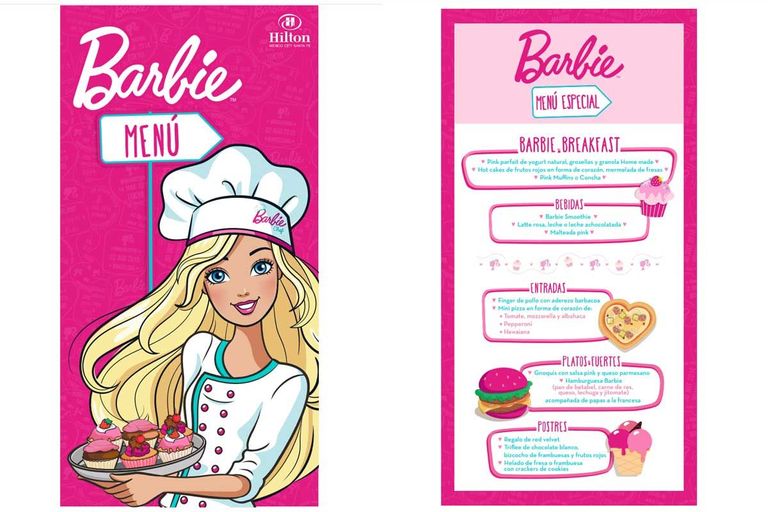 غرفة الدمية باربي