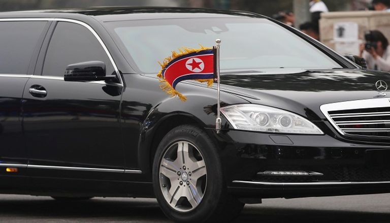 إحدى سيارات زعيم كوريا الشمالية كيم جونج أون