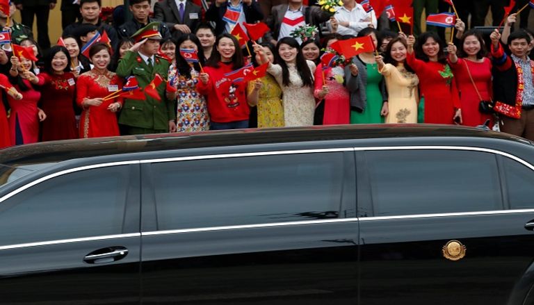 إحدى سيارات زعيم كوريا الشمالية كيم جونج أون