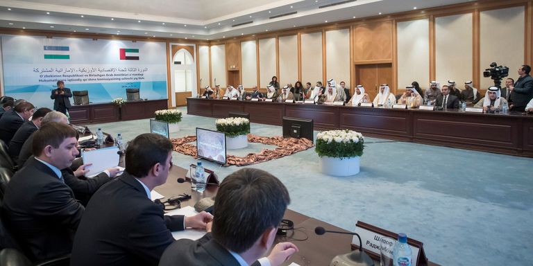 انعقاد اللجنة الاقتصادية المشتركة بين الإمارات وأوزبكستان 