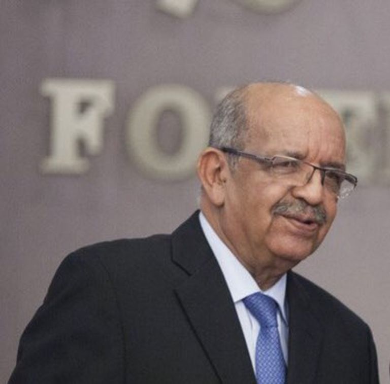 وزير الخارجية السابق عبدالقادر مساهل