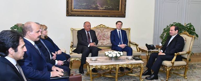 الرئيس المصري وونائب رئيس الوزراء ووزير خارجية سلوفينيا  الرئيس المصري ونائب رئيس الوزراء ووزير خارجية سلوفينيا