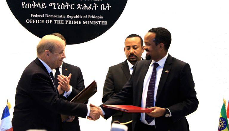 إثيوبيا وفرنسا توقعان اتفاقية مشتركة للتعاون في مجال الفضاء