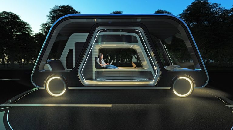 غرفة فندقية صغيرة بدون سائق