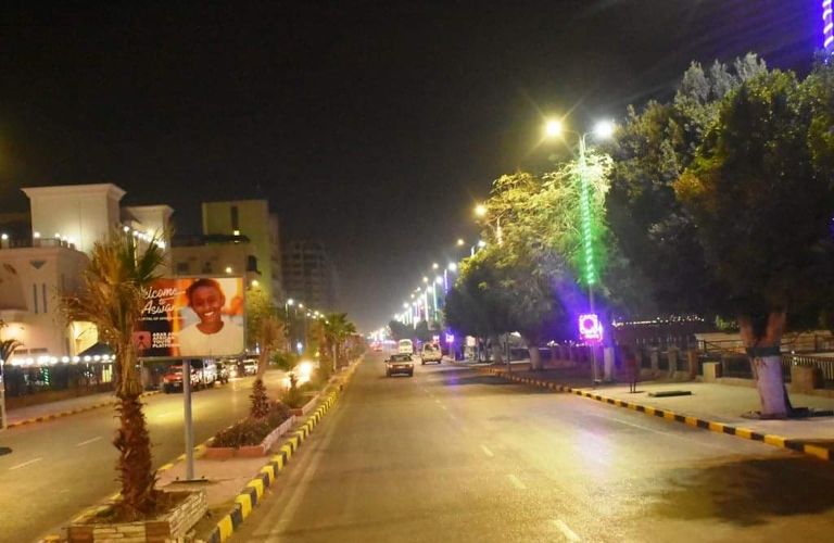 أسوان تستعد لاستضافة ملتقى الشباب العربي الافريقي الأول شعار الملتقى العربي الأفريقي الأول بمدينة أسوان