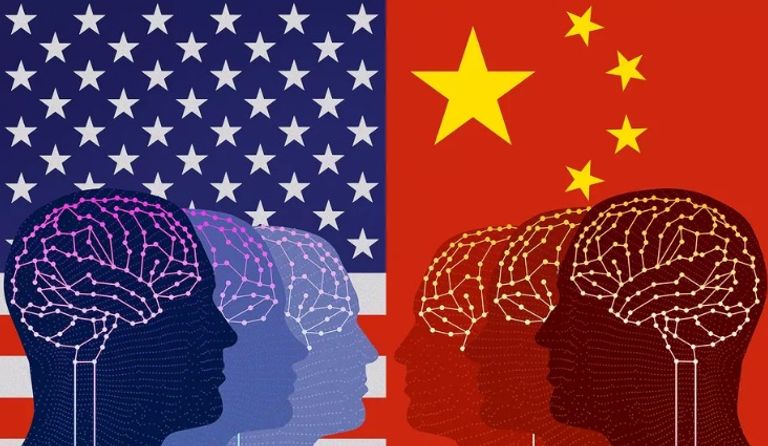 الحرب التجارية بين الصين والولايات المتحدة تصل محطة الذكاء الاصطناعي