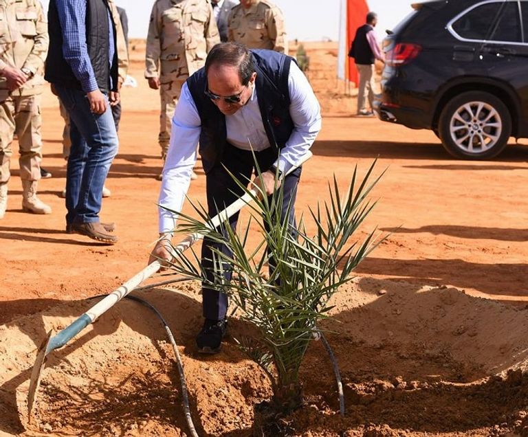 الرئيس المصري عبدالفتاح السيسي