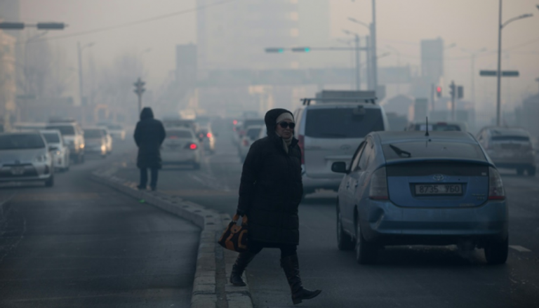 تلوث الهواء يرغم آلاف الأطفال على النزوح في منغوليا