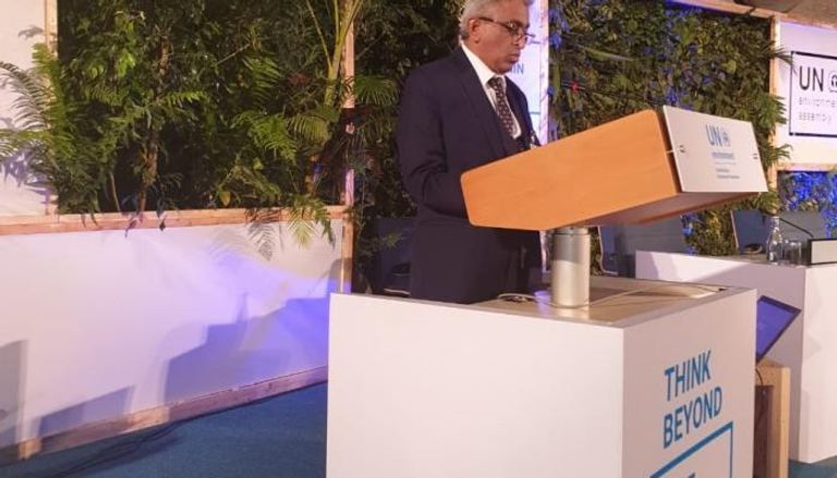 وزير المياه اليمني في كلمة أمام جمعية الأمم المتحدة للبيئة