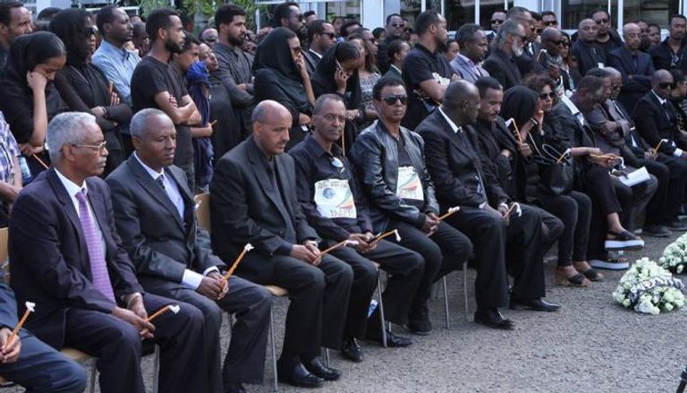 الخطوط الجوية الإثيوبية تقيم مراسم تأبين لضحايا الطائرة المنكوبة 