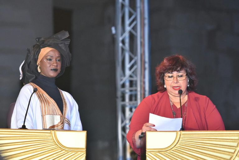 صورة من حفل افتتاح المهرجان