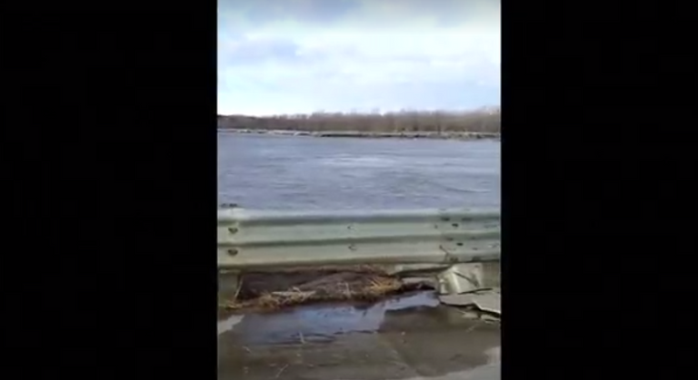 فيضان مياه نهر نبراسكا