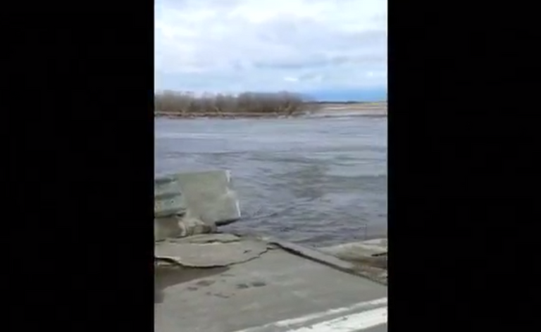 فيضان مياه نهر نبراسكا