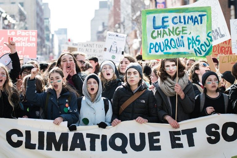 انتفاضة طلابية ضد التلكؤ الرسمي في مواجهة أزمة المناخ