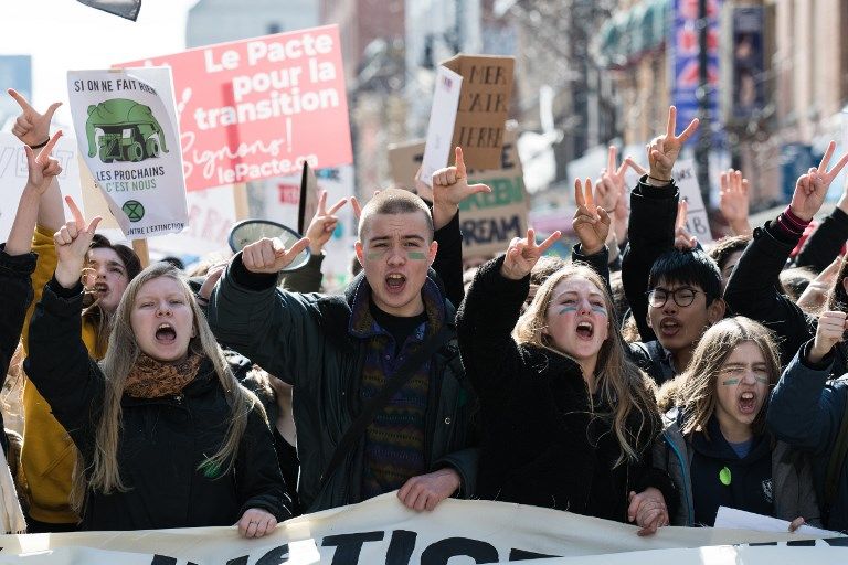 انتفاضة طلابية ضد التلكؤ الرسمي في مواجهة أزمة المناخ