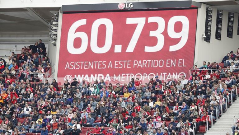 مباراة سيدات أتلتيكو وبرشلونة