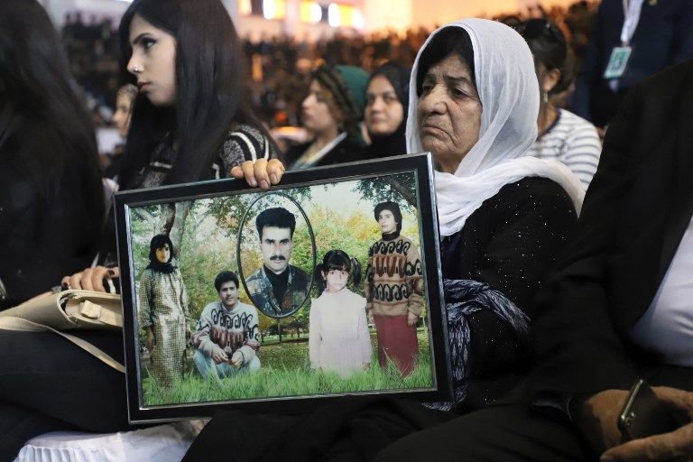 أكراد العراق خلال إحيائهم ذكرى