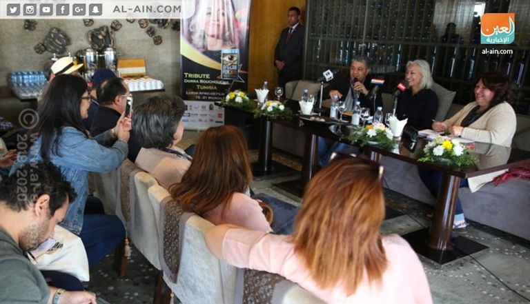 المنتجة التونسية درة بوشوشة 