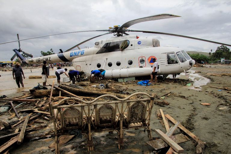 42 قتيلاً على الأقلّ جراء فيضانات في بابوا في إندونيسيا