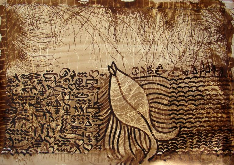 الفنان التشكيلي أحمد عبدالكريم