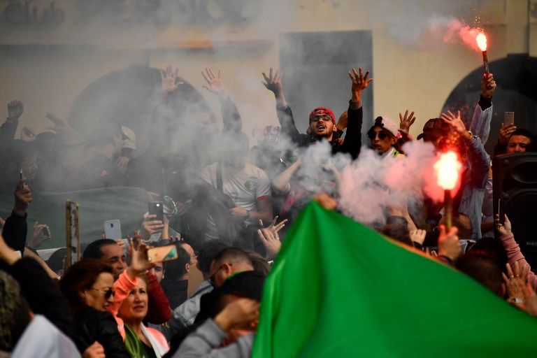 مظاهرات الجالية الجزائرية في فرنسا - الفرنسية