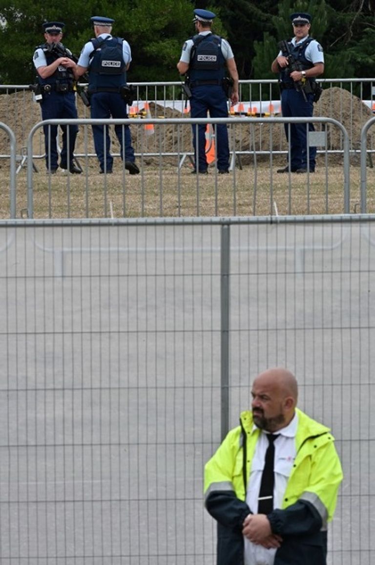 الشرطة النيوزيلندية تنتشر في شوارع مدينة كراستشيرش