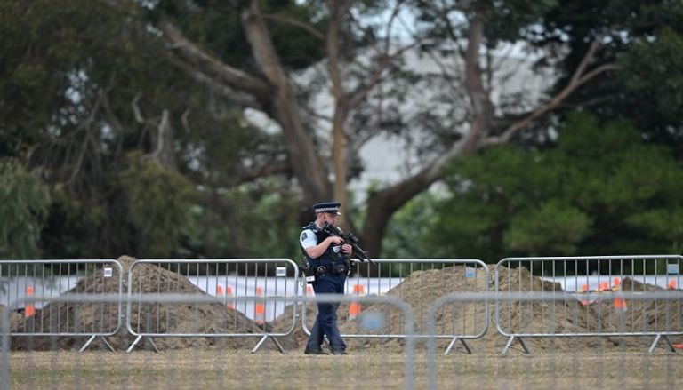 الشرطة النيوزيلندية تنتشر في شوارع مدينة كراستشيرش