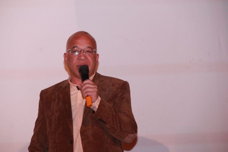 جانب من ندوة فيلم "ليل خارجي"