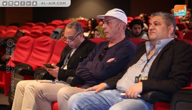 جانب من ندوة فيلم "ليل خارجي"