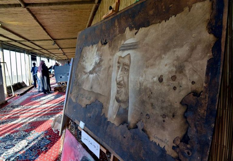 ريشة عالمية ترسم مهرجان الملك عبدالعزيز للإبل