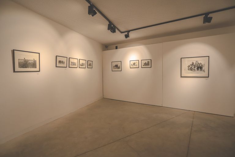 جانب من المعرض