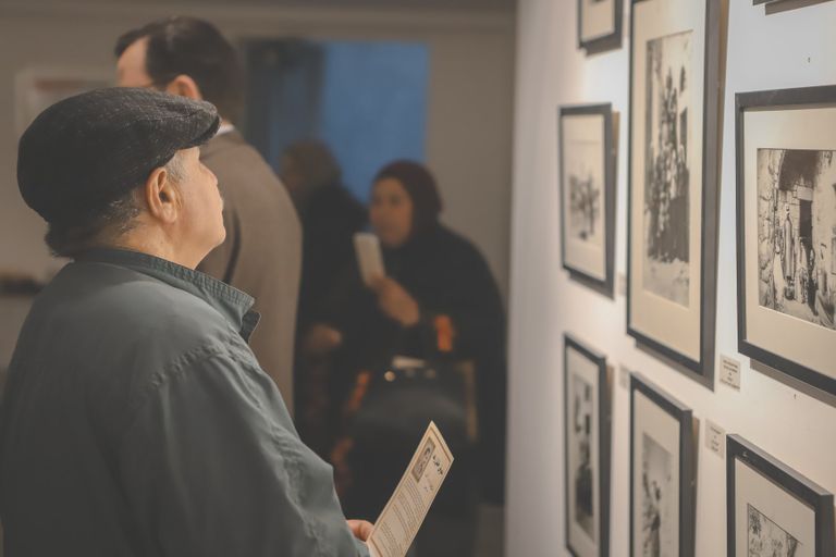 جانب من المعرض